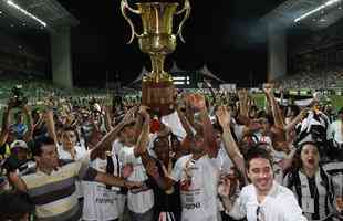 Final do Campeonato Mineiro de 2012 - No jogo de volta da final, o Atltico goleou o Amrica por 3 a 0 (gols de Bernard, duas vezes e Serginho) e conquistou o ttulo do Estadual.