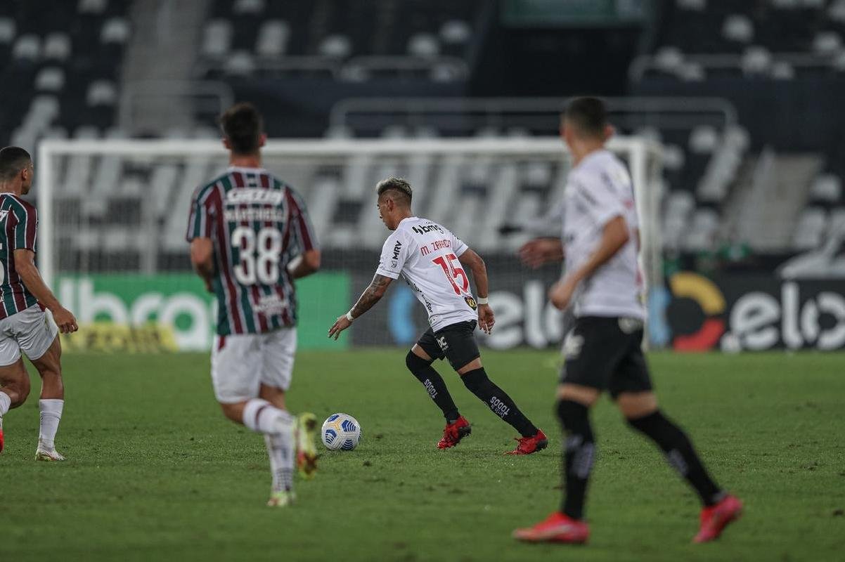 Fluminense e Atltico se enfrentaram nesta quinta-feira (26), em jogo de ida das quartas de final da Copa do Brasil