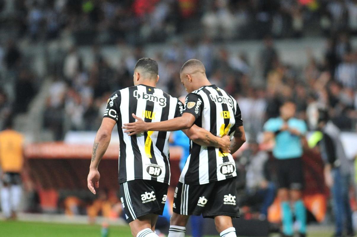 Fotos do jogo de ida das quartas de final da Copa Libertadores, entre Atltico e Palmeiras, no Mineiro