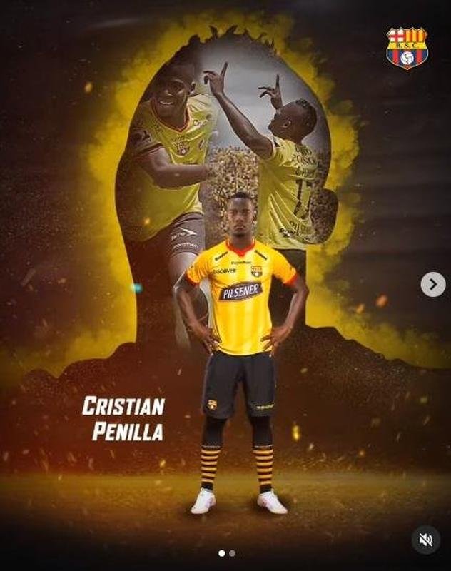 Cristian Penilla, atacante (Barcelona-EQU)