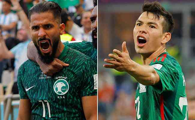 Arbia Saudita e Mxico jogam a vida na Copa do Mundo