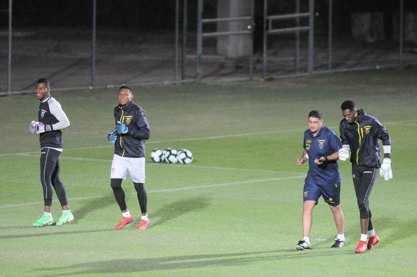 Seleo Equatoriana treinou pela primeira vez em BH, no Sesc Venda Nova