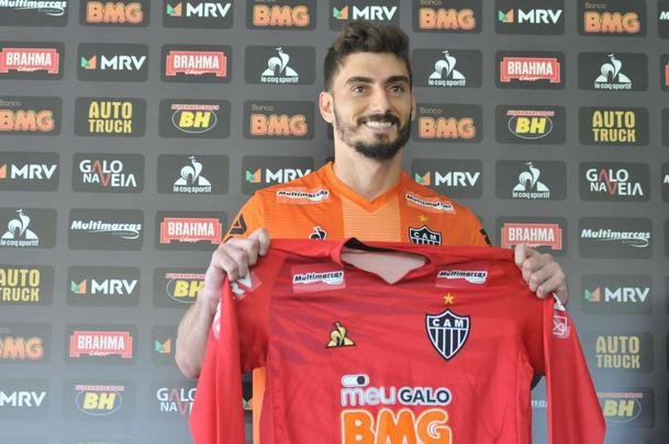 Goleiro Rafael, ex-Cruzeiro, foi apresentado como reforo do Atltico na Cidade do Galo. 