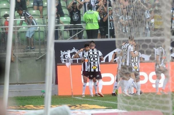 Atltico bateu o Santos na estreia de Vagner Mancini em Belo Horizonte