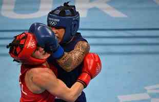 Beatriz Ferreira foi medalha de prata no boxe entre os pesos leve