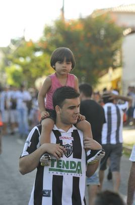 Torcida foi em grande nmero ao jogo no Independncia