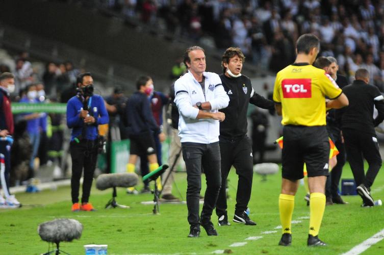 Fotos da partida entre Atltico e Fortaleza, pela ida da semifinal da Copa do Brasil, no Mineiro