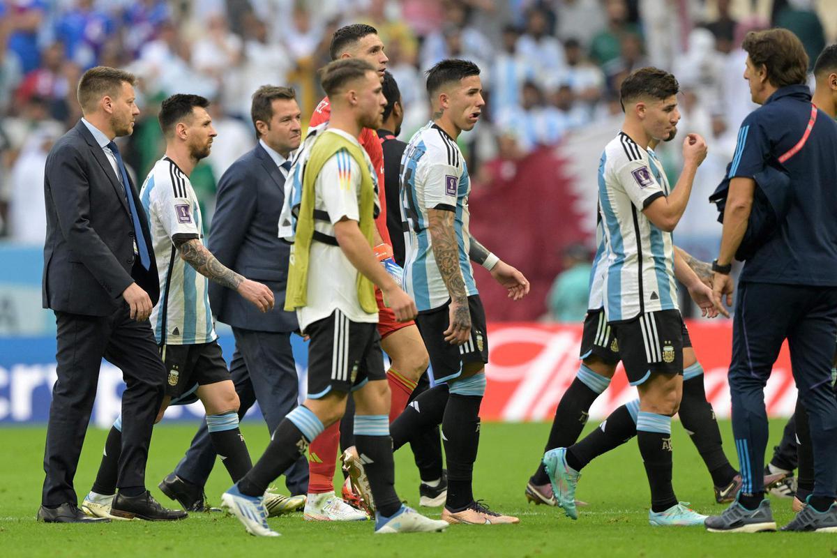 Argentina perdeu por 2 a 1, de virada, para a Arbia Saudita na estreia da Copa do Mundo