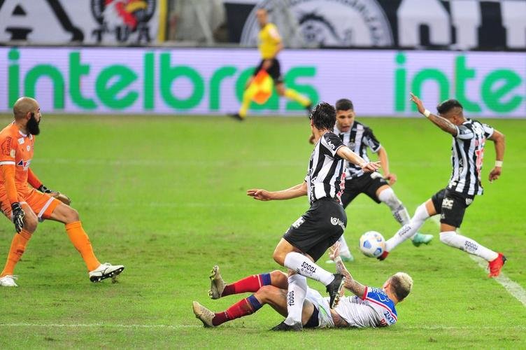 Imagens do confronto entre Atltico e Bahia, vlido pelas oitavas de final da Copa do Brasil 2021