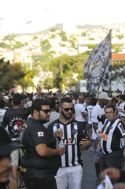 Torcida foi em grande nmero ao jogo no Independncia