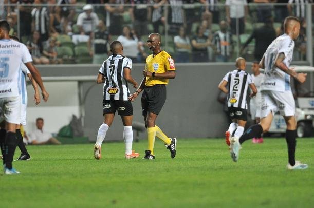 Fotos do jogo entre Atltico e Grmio