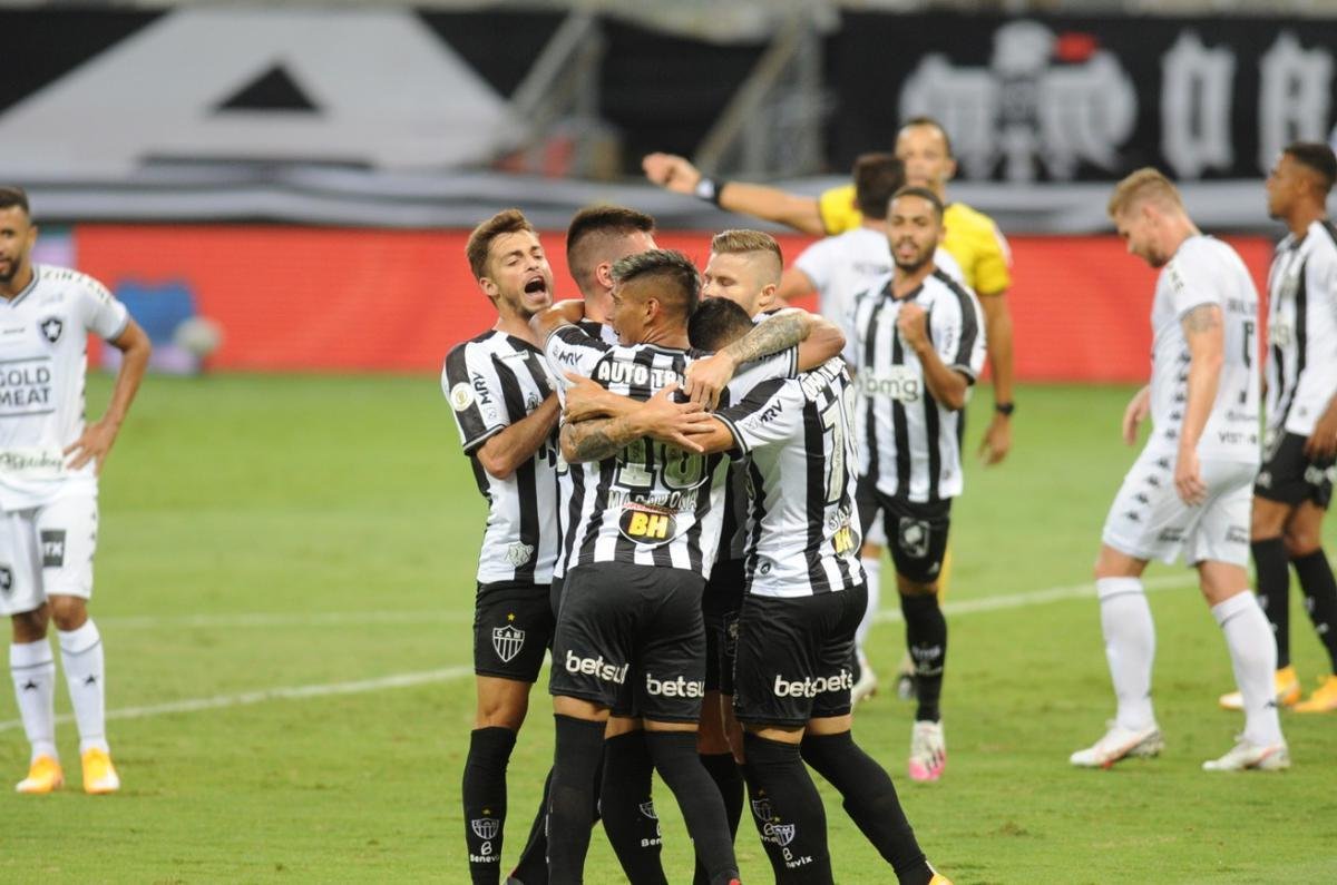 Atltico x Botafogo: veja fotos do jogo no Mineiro