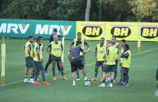 Atltico se prepara para enfrentar o Paran; veja fotos