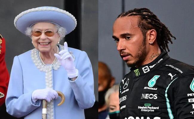 Lewis Hamilton já levou bronca da monarca que faleceu nesta quinta (8)