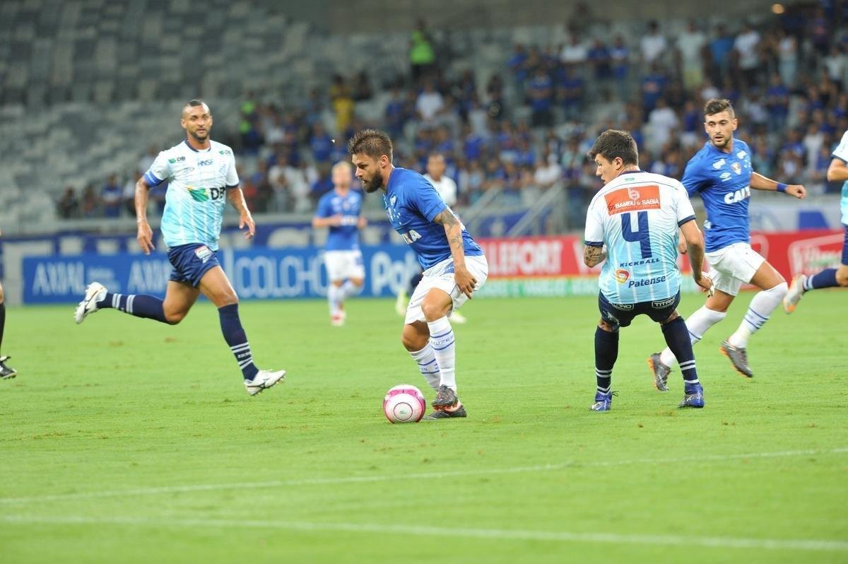 Fotos de Cruzeiro x URT, no Mineiro, pela 10 rodada do Campeonato Mineiro (Juarez Rodrigues/EM D.A Press)
