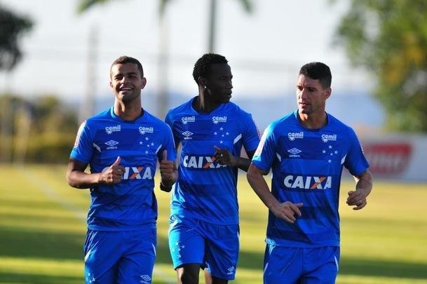 Fotos do treino do Cruzeiro desta sexta-feira (30/6), na Toca da Raposa II (Alexandre Guzanshe/EM D.A Press)