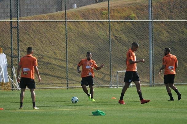 Atltico treinou nesta tera-feira, em preparao para enfrentar o Botafogo