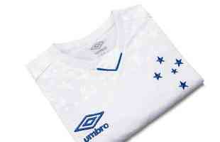 Detalhes da nova camisa branca do Cruzeiro produzida pela Umbro para a temporada 2019