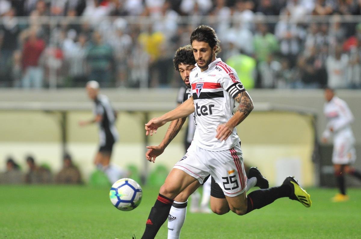 Fotos da partida entre Atltico e So Paulo, no Independncia