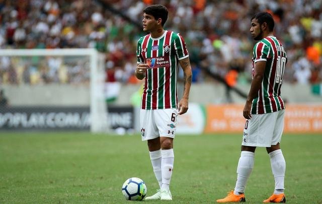 Fluminense e Cruzeiro em partida vlida pela segunda rodada do Brasileiro