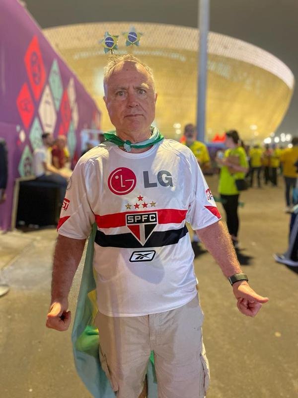 Jos Oliveira, torcedor do So Paulo