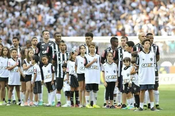 Fotos do jogo entre Atltico e Flamengo no Mineiro