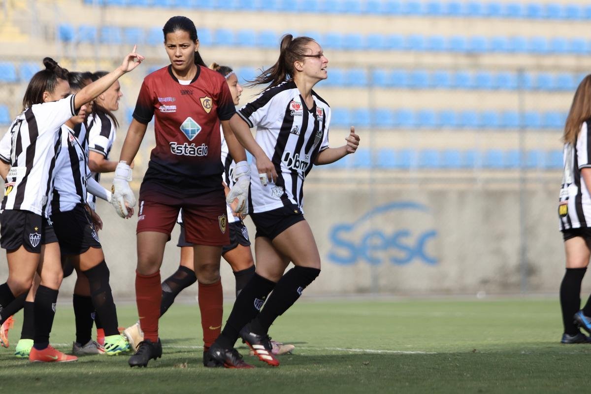 Atltico 4 x 0 Aliana: veja fotos da goleada do Galo no Brasileiro Feminino A2
