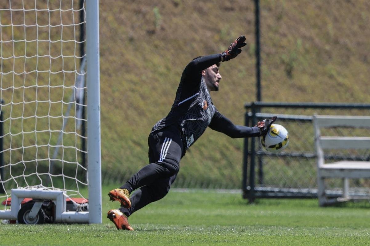 Imagens do treino do Atltico (8/9)