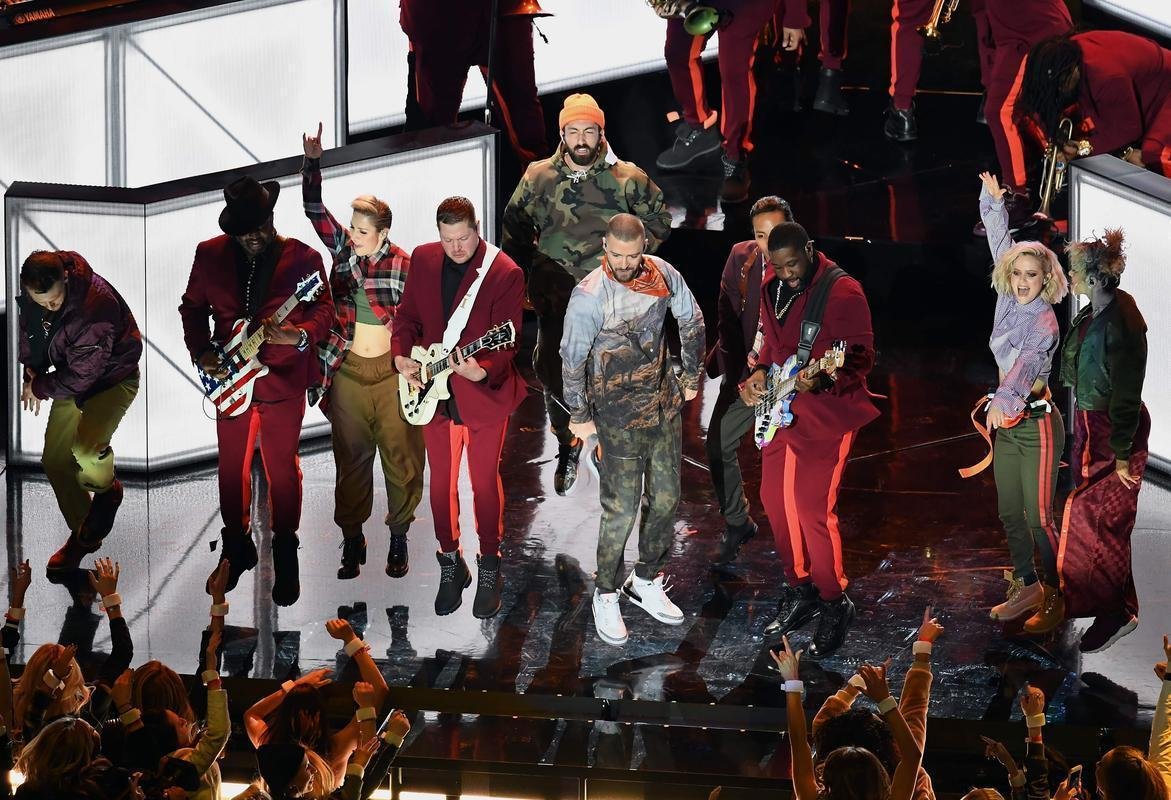 Show do intervalo do Super Bowl LII, em Minneapolis, teve apresentao de Justin Timberlake