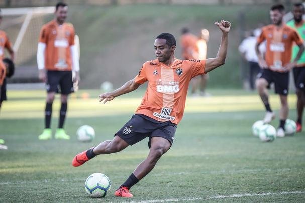 Fotos do último treino do Atlético antes do jogo com o Grêmio
