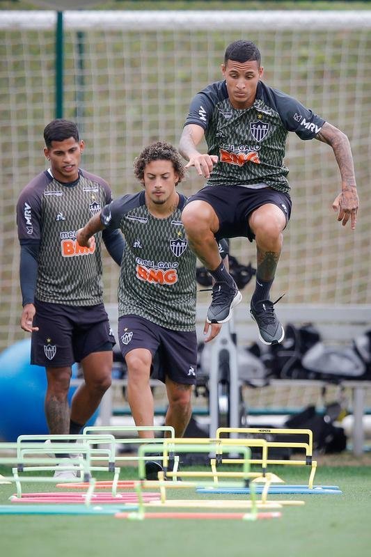Fotos: Atltico se prepara para duelo contra o Flamengo