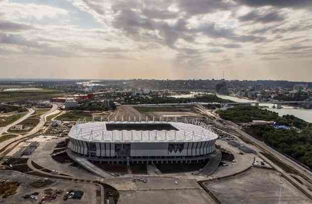 Arena Rostov receber um jogo do Brasil na primeira fase da Copa e um duelo das oitavas de final
