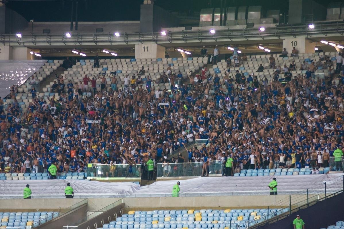 Fotos de Flamengo x Cruzeiro, no Maracan, pela primeira rodada do Brasileiro