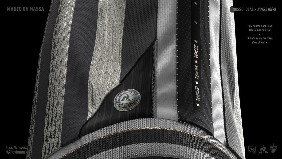 Camisa desenhada por Flvio Markiewicz ganhou o concurso 'Manto da Massa'