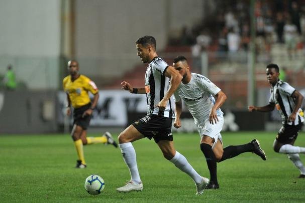 Fotos do jogo entre Atltico e Grmio