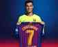 Brasileiro Philippe Coutinho troca numerao e agora  o camisa 7 do Barcelona