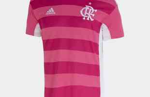 As camisas em homenagem ao 'Outubro Rosa' de 2022