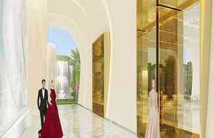 Fotos do luxuoso hotel Fairmont Doha, com cotao de seis estrelas, que foi reservado pela Fifa a convidados da Copa