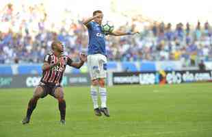 Fotos do jogo entre Cruzeiro e So Paulo