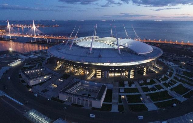 Estdio So Petersburgo receber um jogo do Brasil na primeira fase e uma das semifinais da Copa