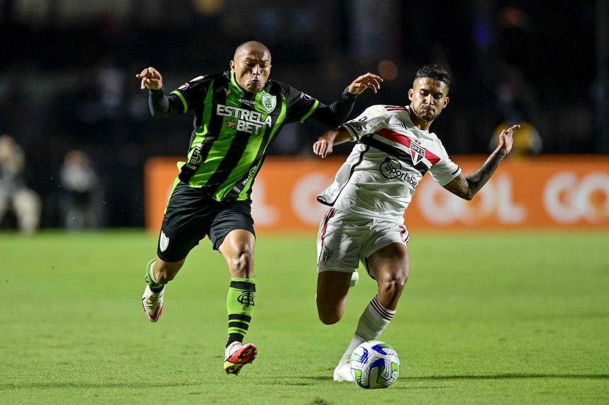 So Paulo e Amrica se enfrentaram neste sbado (22/4), no Morumbi, pela segunda rodada do Campeonato Brasileiro de 2023