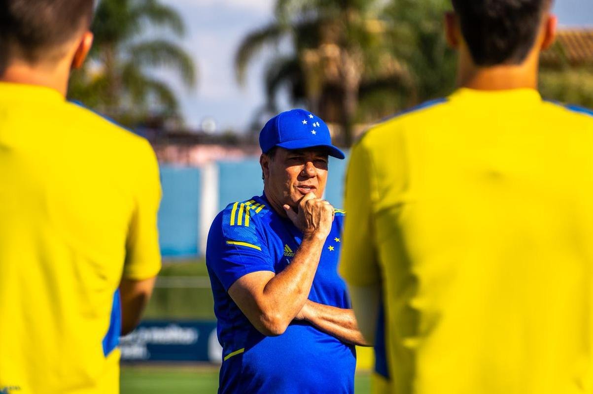 Fotos do treino do Cruzeiro desta sexta-feira, 3 de setembro, na Toca da Raposa II