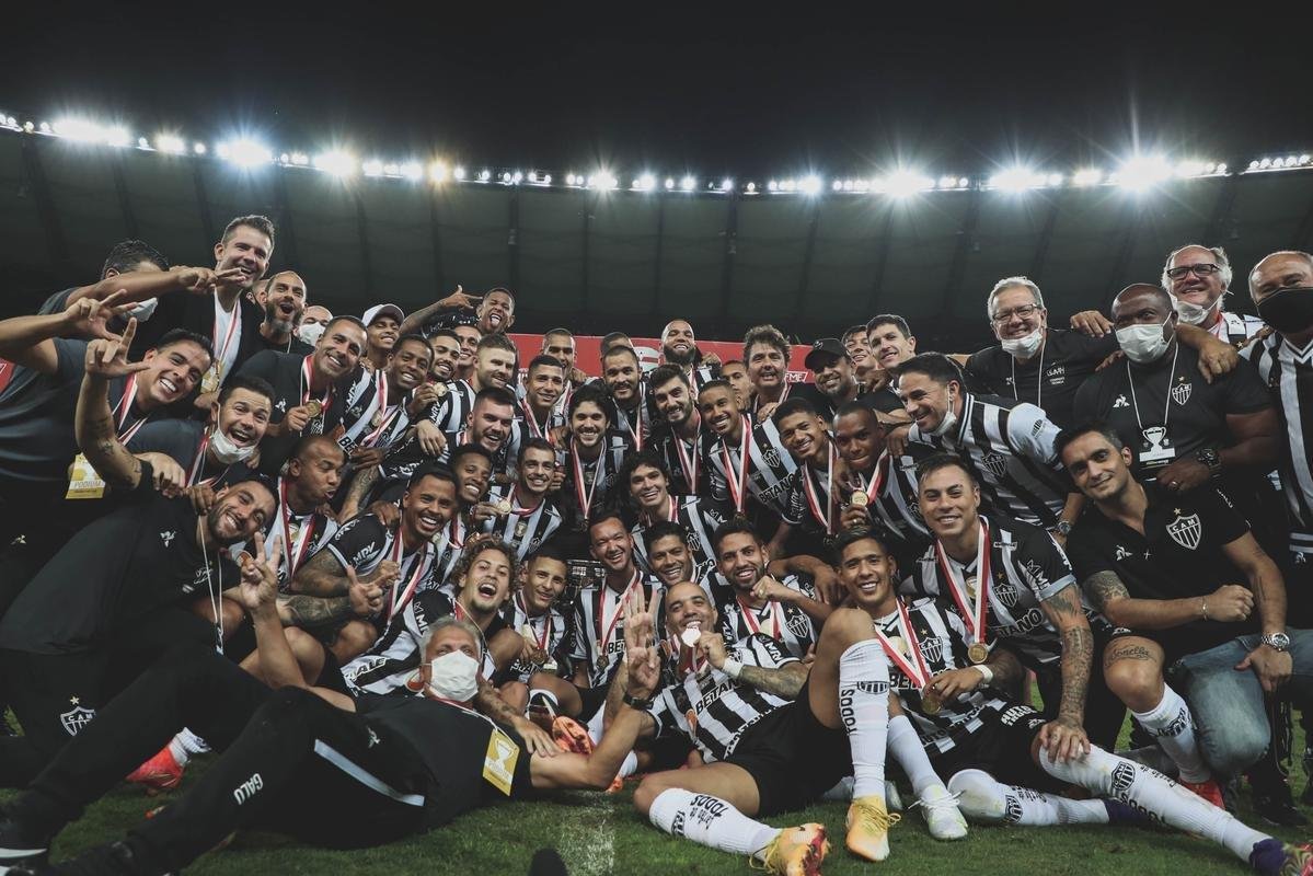 Fotos da festa do Atltico no Mineiro com a conquista do bicampeonato mineiro