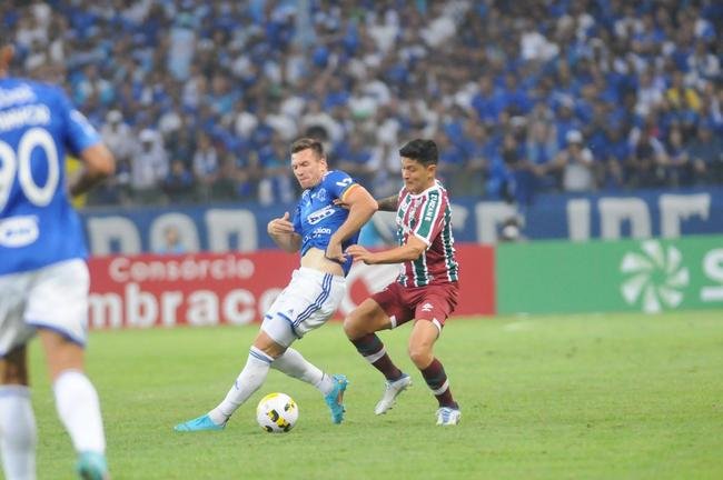 Fotos do jogo de volta das oitavas de final da Copa do Brasil, no Mineiro, entre Cruzeiro e Fluminense (Juarez Rodrigues/EM/DAPress)