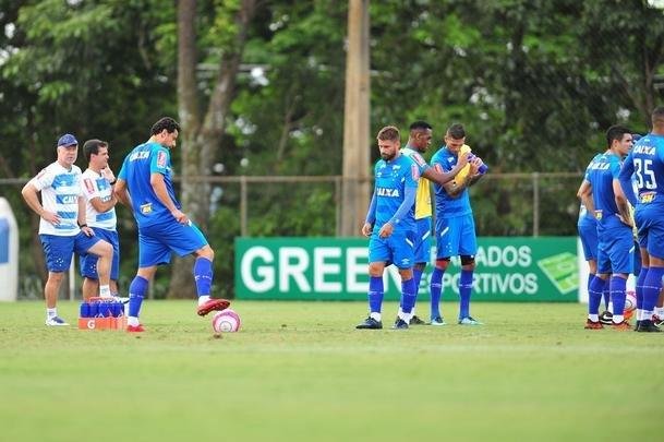 Cruzeiro encerrou nesta tera-feira (16/1) sua preparao para o jogo contra o Tupi