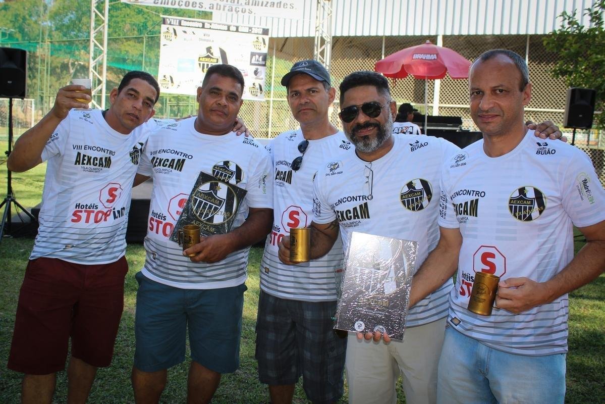 Ex-jogadores do Atltico se encontraram nesse sbado