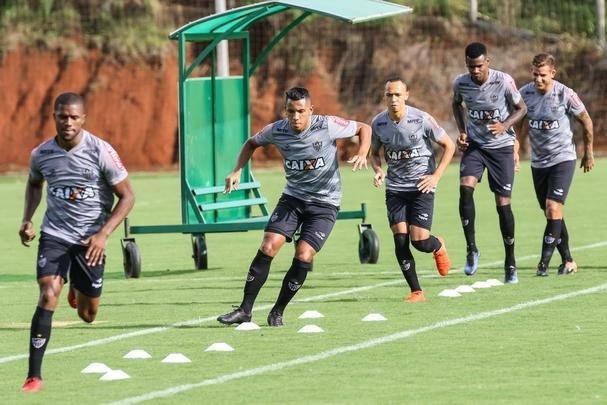 Em Santa Catarina, elenco reserva do Galo fez último treino antes de duelo contra a Chape