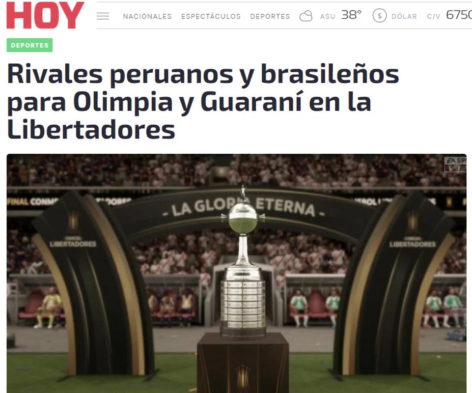 Portal Hoy, do Paraguai