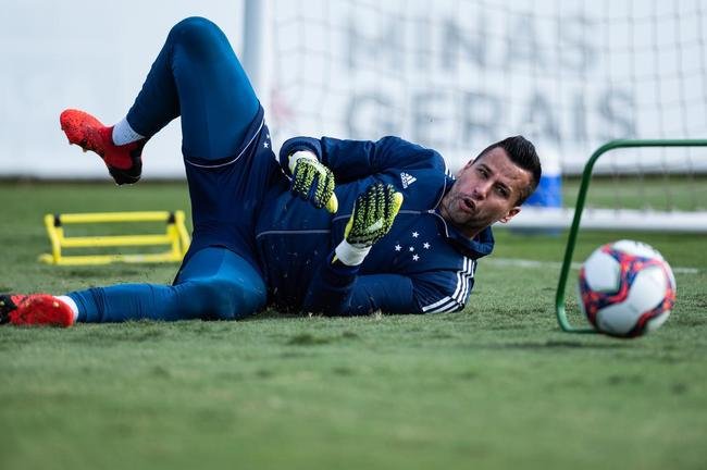 Fotos do treino do Cruzeiro desta segunda-feira (9/8)