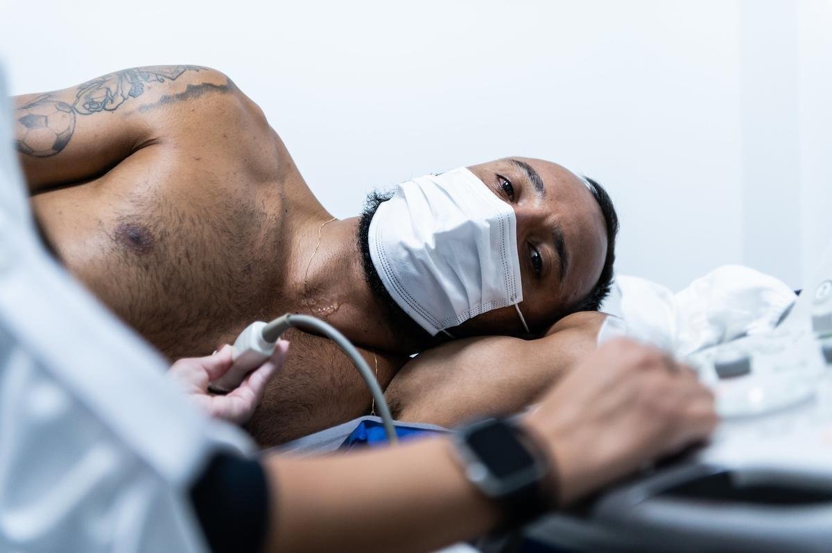 Anunciados como reforos para temporada 2021, Marcinho, Alan Ruschel, Felipe Augusto e Matheus Barbosa realizaram exames na Toca da Raposa II